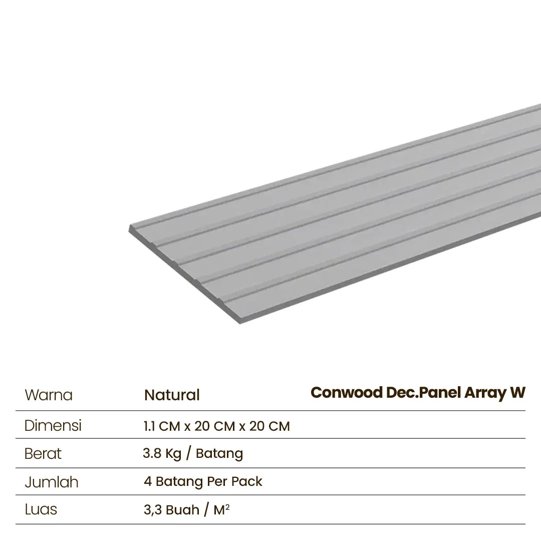 5. VARIAN CONWOOD-ARRAY W Conwood Decorative Panel Array