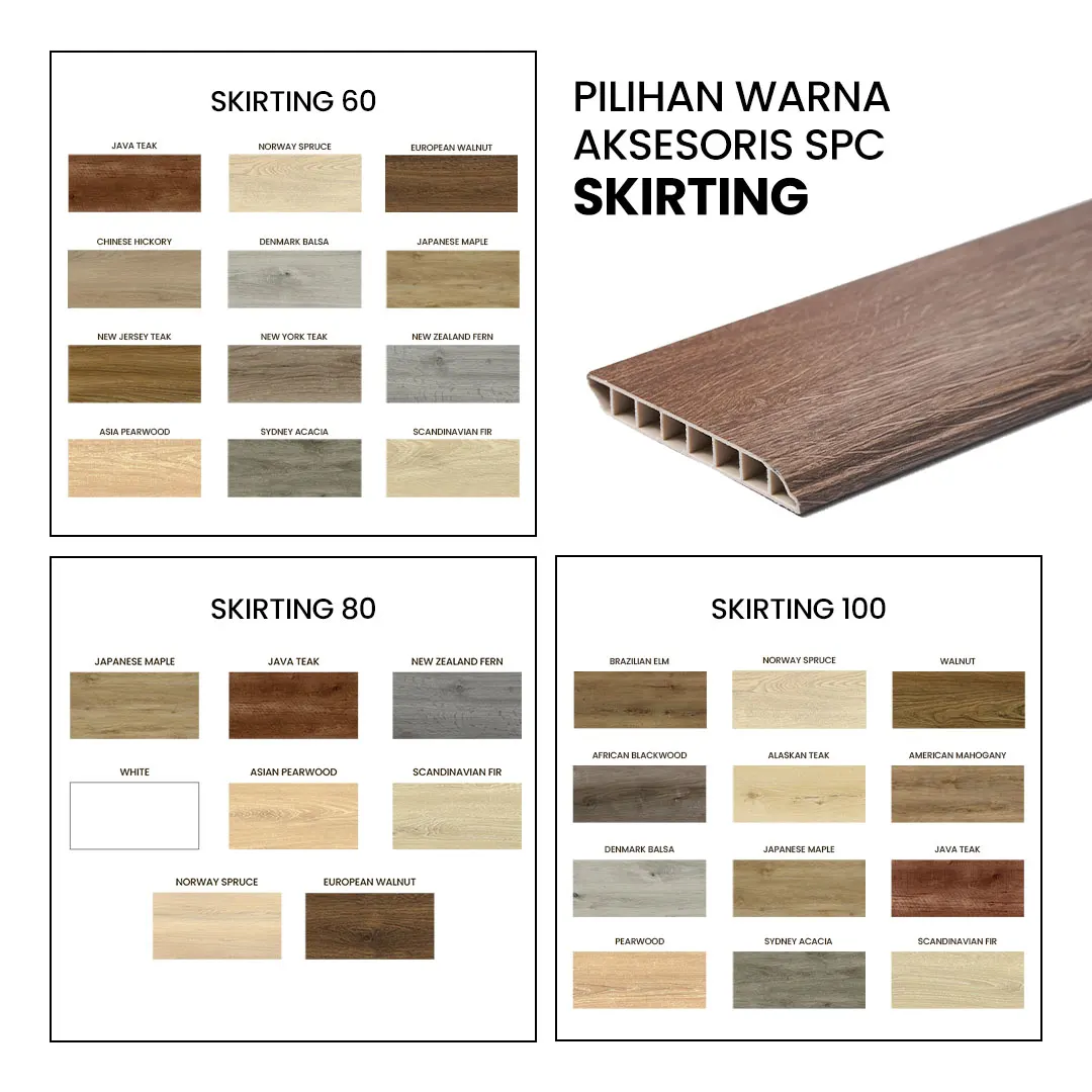 aksesoris SPC Skirting
