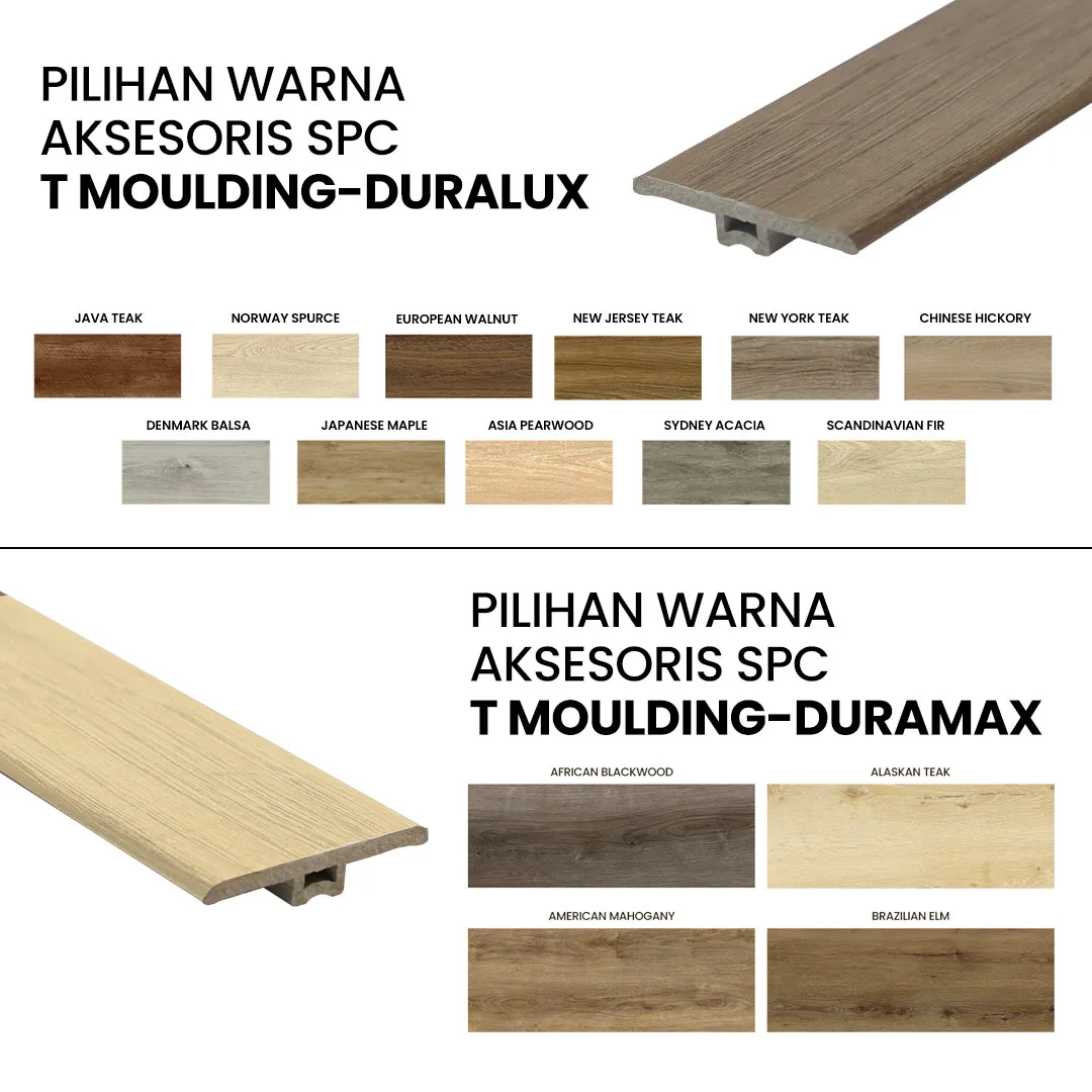 aksesoris SPC T Moulding