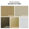4. PILIHAN WARNA-FLAT PANEL