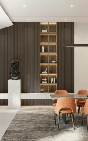 wall panel untuk interior rumah modern