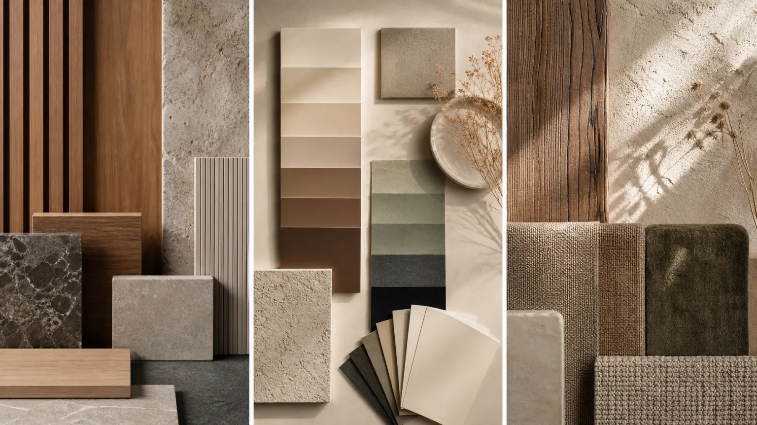 Material, Warna, dan Tekstur: 3 Elemen yang Menentukan Karakter Interior