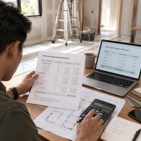 renovasi rumah sambil bekerja
